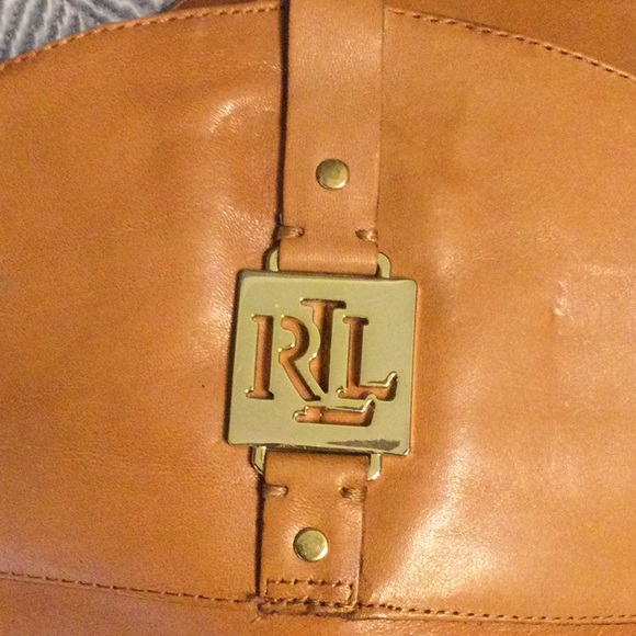 Ralph Lauren 6.5 brown leather boots for women - Picture 3 of 8